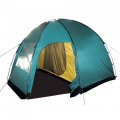Четырёхместная кемпинговая палатка Tramp Bell 4 V2 (зелёный)