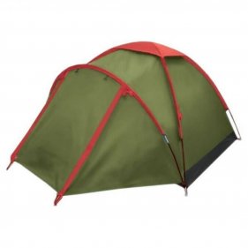 Изображение Tramp Lite однослойная палатка Fly 3 (зелёный)
