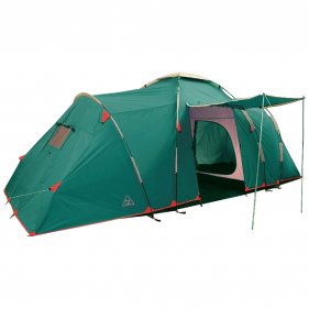 Изображение Палатка двухкомнатная Tramp Brest 6 V2 (зелёный)