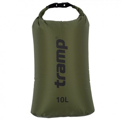 Гермомешок Tramp Nylon Ultralight 10л (оливковый)