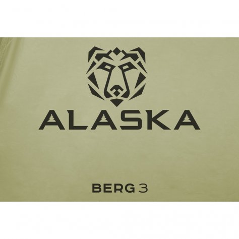 Трёхместная палатка Alaska Berg 3 (оливковый)
