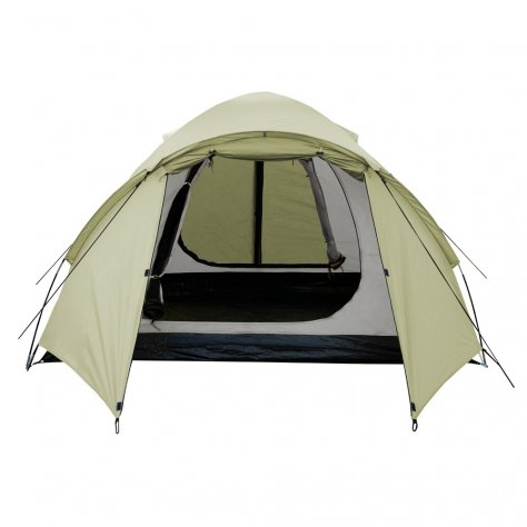 Четырёхместная палатка с большим тамбуром Alaska Kenai 4 (оливковый)