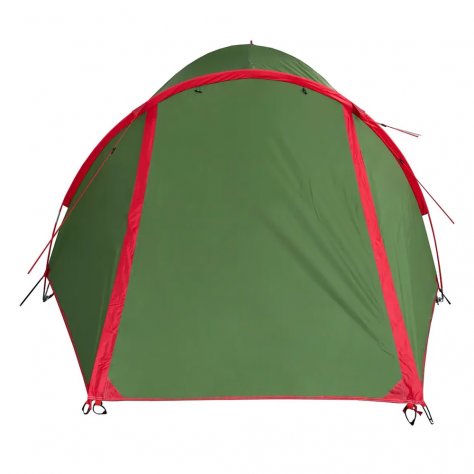 Tramp Lite палатка с большим тамбуром Camp 2 (зелёный)
